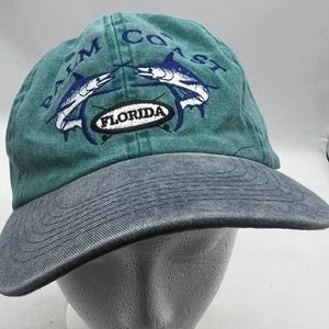 Twill "Palm Coast Florida" adjustable Back Hat‎